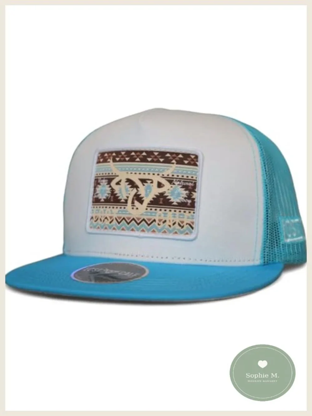 Lost Calf Logo Patch Baseball Cap Snapback One Size XL